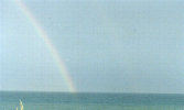 If you look REAL hard you will notice a double rainbow to the right of the main rainbow